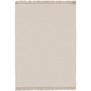 Håndvævet uldtæppe Liv med frynser