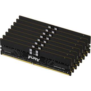 Kingston FURY Renegade Pro DDR5-6000 - 256GB - CL32 - Octa Channel (8 pcs) - AMD EXPO & Intel XMP - Sort