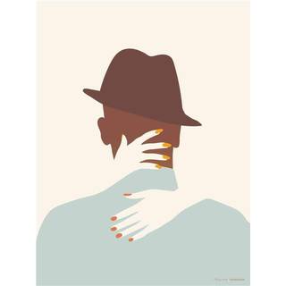 Tilbud: Spar 40% - Hug Me - Plakat 15x21 cm fra ViSSEVASSE