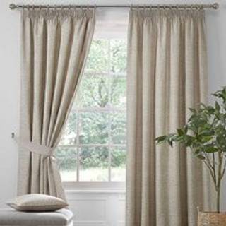 Dreams & Drapes Dreams & Drapes Natural Pembrey Super Thermal Pencil Pleat Curtains Curtains