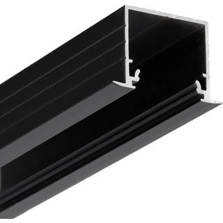 LED Profil LINEA-IN20 - 1m - Sort