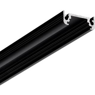 LED Profil SURFACE10 - 4m - Sort