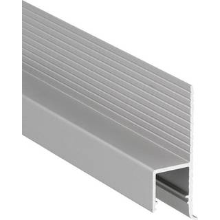 2m aluprofil OMNI10 AC2 - Anodiseret, indspartling, LED skinne