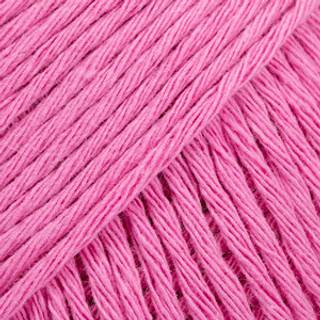 DROPS Cotton Light 38 Vild orkidé (Uni Colour) Indhold: 50% Bomuld, 50% Polyester Garngruppe: B (20 - 22 masker) / 8 ply / DK / worsted Vægt/længde: 50 g = ca. 105 meter Anbefalede pinde: 4 mm Strikkefasthed: 10 x 10 cm = 21 m x 28 p Finvask 40º / Tørres fladt.
