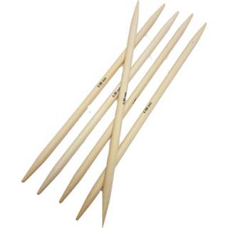 Bambus strømpepinde - 20 cm 5,0 mm