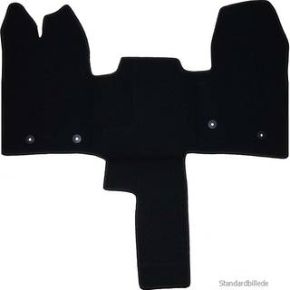 Formåtte Renault Master 2010- - skræddersyet sort nålefilt, 1 stk., måttelås, 3 års garanti - ProfLine