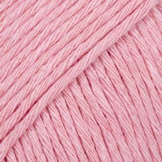 DROPS Cotton Light 41 Pæon rosa (Uni Colour) Indhold: 50% Bomuld, 50% Polyester Garngruppe: B (20 - 22 masker) / 8 ply / DK / worsted Vægt/længde: 50 g = ca. 105 meter Anbefalede pinde: 4 mm Strikkefasthed: 10 x 10 cm = 21 m x 28 p Finvask 40º / Tørres fladt.