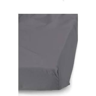 Himla Dreamtime Fitted Sheet Formsyet lagen Nickel 105x200 cm