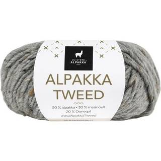 Du Store Alpakka Tweed 107 Beige Indhold: 50% Alpaca, 30% Merino uld, 20% Donegal Vægt/længde: 50 g = ca. 80 meter Anbefalede pinde: 5 mm Strikkefasthed: 10 cm = 17 m Vask: Maks 30°C uldprogram / Tåler ikke tørretumbling / Tørres fladt / Brug ikke skyllemiddel / Kan filtes.