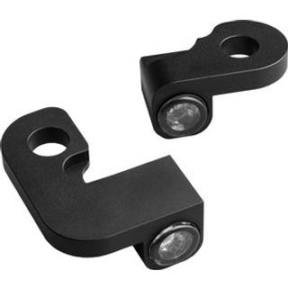 HeinzBikes Nano Led Armatur-Blinklys til H+D-modeller, sort eller krom