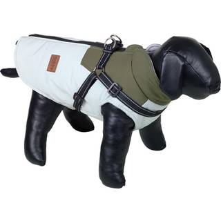 Hundefrakke JONA 2 i 1 - 44 cm - Grøn