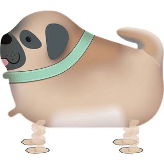Air-Walker Hund Buddy Folienballon 60cm