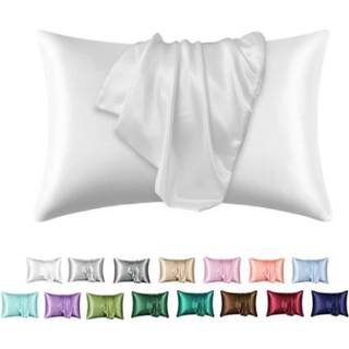 Satin pudebetræk - Pudebetræk - 50 x 66cm - 2-pak