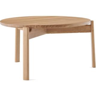 Audo Copenhagen - Passage Lounge Table 70 cm Natural Oak - Sofaborde - Krøyer-Sætter-Lassen - Træ farvet - Træ