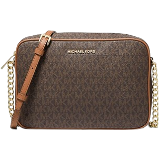 Michael Kors Jet Set Crossover taske mørkebrun
