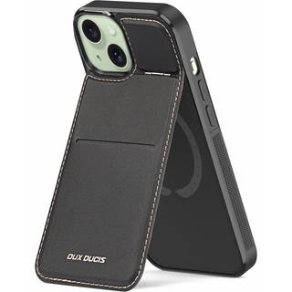 iPhone 15 Plus - DUX DUCIS Rafi RFID Magsafe cover med kortholder - Sort