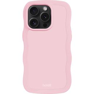 Holdit Mobilcover Wavy iPhone 14 Pro Max - Lyserød