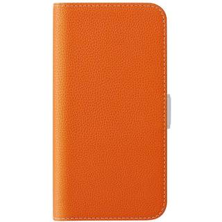 Samsung Galaxy A34 (5G) PU Litchi Læder Mobil Cover m. Magnetisk Luk - Orange
