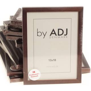 Brun 11mm fyrretræ 10x15 Billedramme