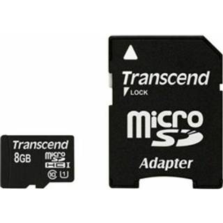 Transcend MicroSDHC/SDHC U1 400x - 8GB