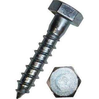 Fransk skrue M6x30 mm. - 100 stk.