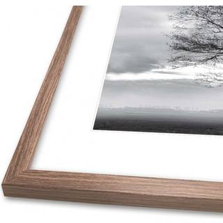 Ramme Slim Nordic Line Valnød A3