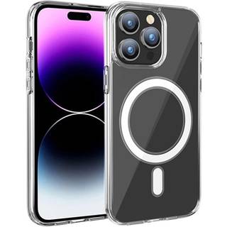 iPhone 15 Pro Hybrid Cover - MagSafe Kompatibel - Gennemsigtig