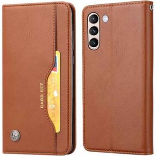 Card Set Series Samsung Galaxy S23 5G Pung Taske - Brun