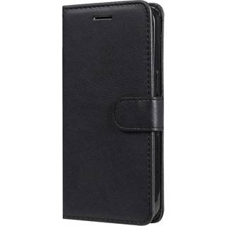 Xiaomi Poco C65 / Redmi 13C Læder Flip Cover m. Pung og Strop - Sort