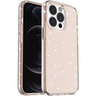 iPhone 15 Pro Max Stylish Glitter Series Hybrid Cover - Guld