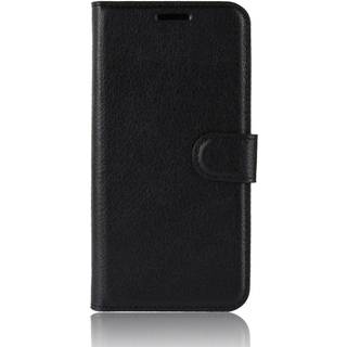 Nokia 3.2 - Læder flip cover / pung - Sort