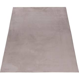 Pouffy Shaggy Tæppeløber Ensfarvet - Beige - 80x250 (Løber)