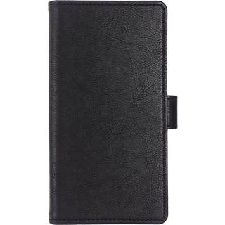 Essentials Google Pixel 7 Kunst Læder Flip Cover 2 i 1 m. Kortholder - Sort