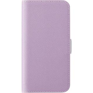 Samsung Galaxy A54 (5G) PU Litchi Læder Flip Cover m. Magnetisk Luk - Lilla