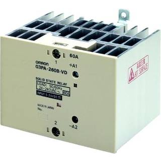Omron Solid state relæ, 1 pole, 60 a, 264 vac