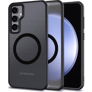 Samsung Galaxy A55 Tech-Protect Magmat Cover - MagSafe Kompatibel - Frostet Sort