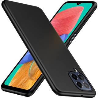 Mat TPU-cover til Samsung Galaxy M53 5G - sort