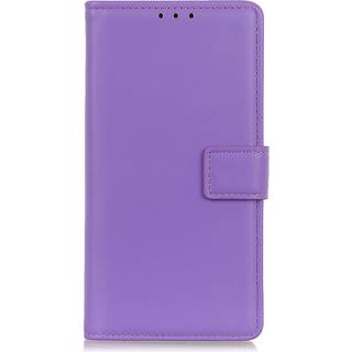 Xiaomi 14 Læder Flip Cover m. Pung & Kickstand - Lilla