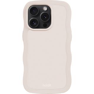 Holdit iPhone 14 Pro Max Wavy Cover - Light Beige