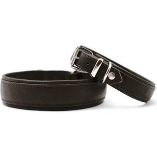 Maul Halsbånd Klassik Soft - Sort/Sølv - 35cm / 24mm