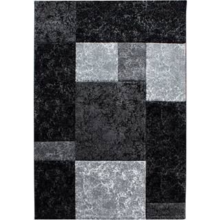 Hawaii Kortluvet tæppe Ternet - Sort - 240x340