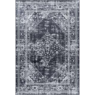 Fiesta Vaskbart tæppe Orientalisk - Sort - 160x230