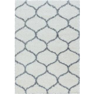 Salsa tæppe - Creme - 120X120 (Rundt)