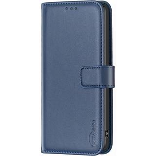 Samsung Galaxy S24+ (Plus) Kunst Læder Flip Cover m. Ståfunktion & Kortholder - Blå