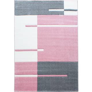 Hawaii Kortluvet tæppe Ternet - Pink - 140x200