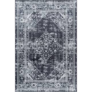 Fiesta Vaskbart tæppe Orientalisk - Sort - 140x200