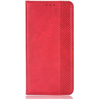 Asus ROG Phone 5 Læder Cover m. Pung og Magnetisk Luk - Rød