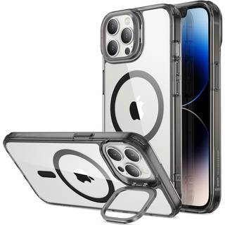 ESR Magnetic Telefonkasse til iPhone 14 Pro Max kompatibel med MagSafe indbygget kameraring Stand Military Grade Protection Classic Kickstand Cas