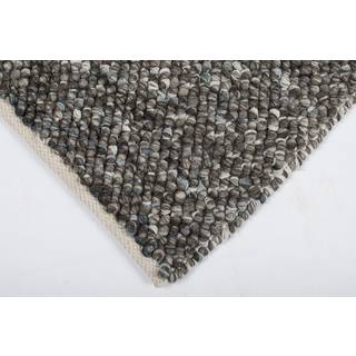 HC Tæpper Oxford - 80% uld og 20% bomuld - Dark Grey mix