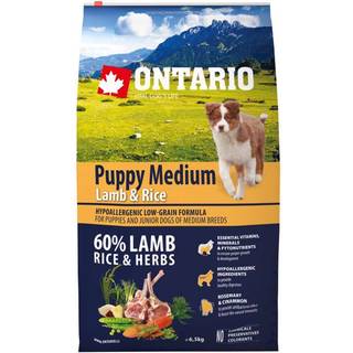 ONTARIO PUPPY MINI LAM/RIS 6,5 kg